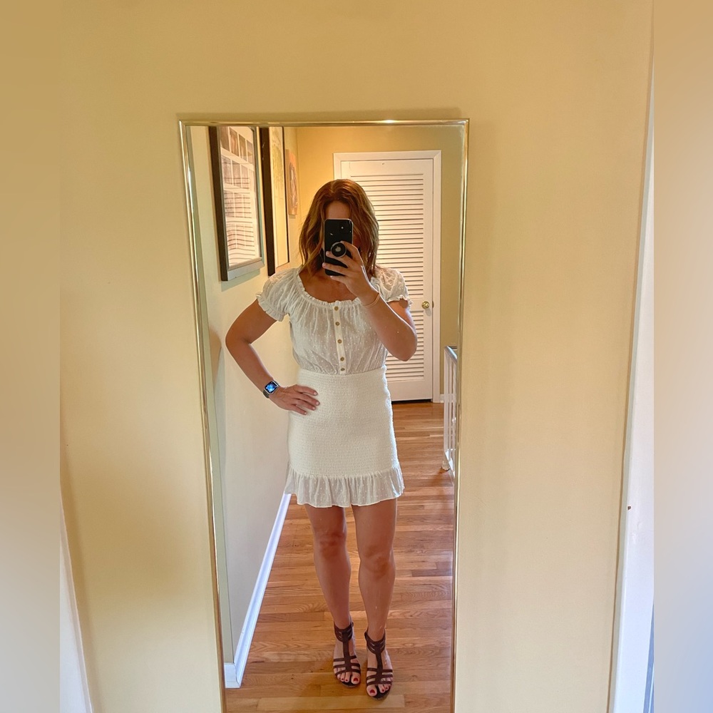 NWT Promesa Off White Mini Dress - Medium